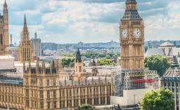 houses of parliament and big ben in london